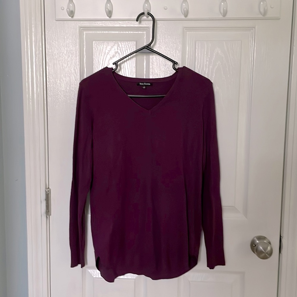 Super soft plum sweater